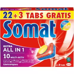 Somat 10 Tabs All in 1 Extra Spülmaschinentabs S0S25