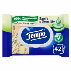 Tempo sanft & sensitive Toilettentücher 836194