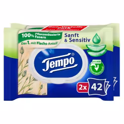 Tempo sanft & sensitive Toilettentücher 836197