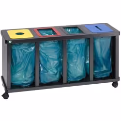 VAR Wertstoff-Sammelstation "Tetris"