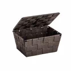 WENKO Adria Aufbewahrungskorb mit Deckel 22199100
