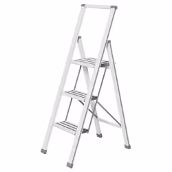 WENKO Alu-Design Klapptrittleiter 601016100