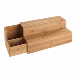 WENKO Bambus Treppe für Kaffee und Tee 53030100