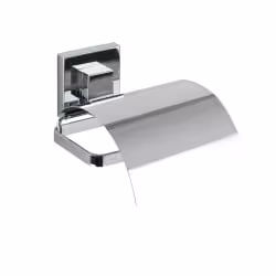 WENKO Vacuum-Loc Cover Quadro Toilettenpapierhalter