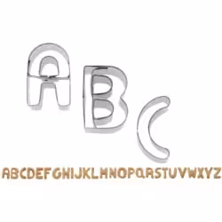 WESTMARK A-Z Buchstaben-Ausstechformen