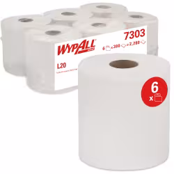 WYPALL* L20 EXTRA+ Wischtücher für die Zentralentnahme 7303