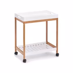 Zeller Beistellwagen mit Tablett