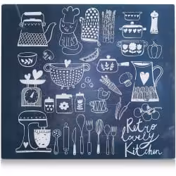 Zeller Lovely Kitchen Herdblende-/Abdeckplatte