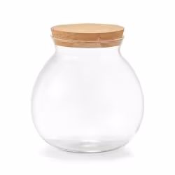 Zeller Vorratsglas mit Korkdeckel