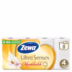 Zewa Ultra Senses Mandelmilch Toilettenpapier 29276