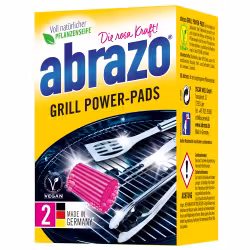 abrazo Grill Power-Pads 1 Packung = 2 Power-Pads + 2 Putzhandschuhe