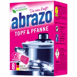 abrazo Topf & Pfanne Reinigungskissen 1 Packung = 8 Stück