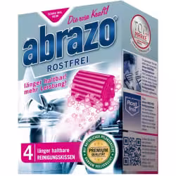 abrazo rostfrei Reinigungskissen Topfreiniger 1 Packung = 4 Stück