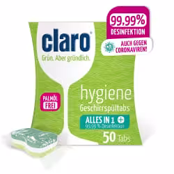 claro Hygiene Tabs Spülmaschinentabs C031145
