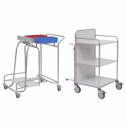 novocal Stationswagen SW 500 inkl. Frischwäscheablagen SW500K – NW42KS70