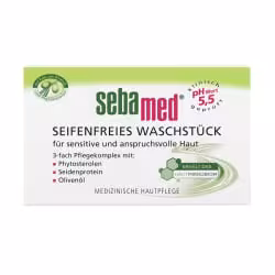 sebamed seifenfreies Waschstück Olive 300301